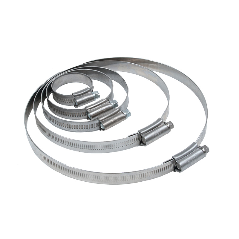 Rail Clamps Jubilee Clips - Galvanised Steel 